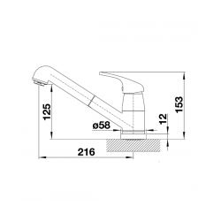 Bateria Blanco DARAS-S-F CHROM 521 752